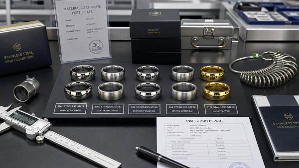 Stainless Steel Rings Bulk Buying Guide: Grades, Finishes, Sizes, and Supplier Checks