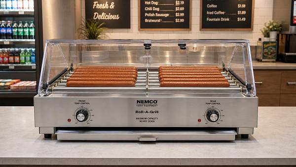 Hot Dog Rollers for Convenience Stores and Cafes: Capacity, Heating Zones, and Cleaning Tips