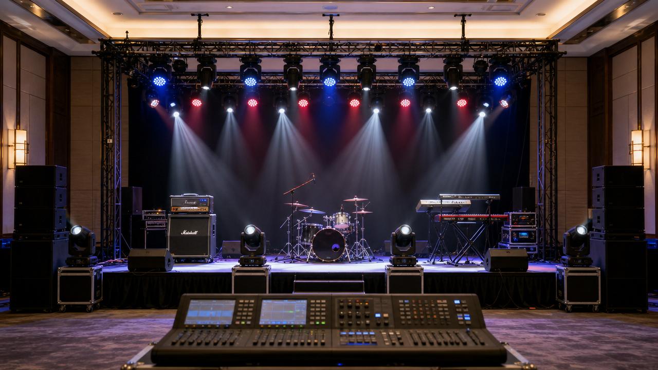 Stage Lighting Equipment List for Small Venues: What You Need and How to Plan It