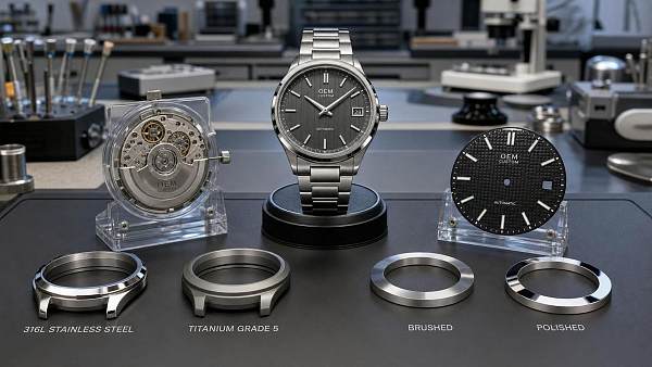 Automatic Watches OEM Explained: Movement Options, Case Materials, and Customization