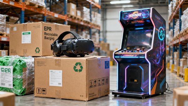 EU PPWR Takes Effect in August: EPR Registration Required for Arcade & VR Machines