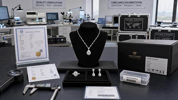 How to Evaluate a Luxury Jewelry Exporter for Quality, Compliance, and Delivery