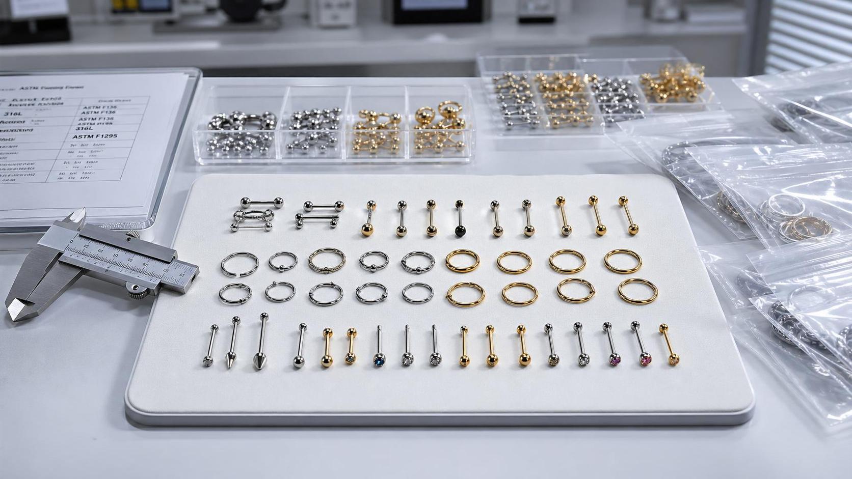Body Piercing Jewelry Bulk Buying Guide: Materials, Sizes, and MOQ Questions