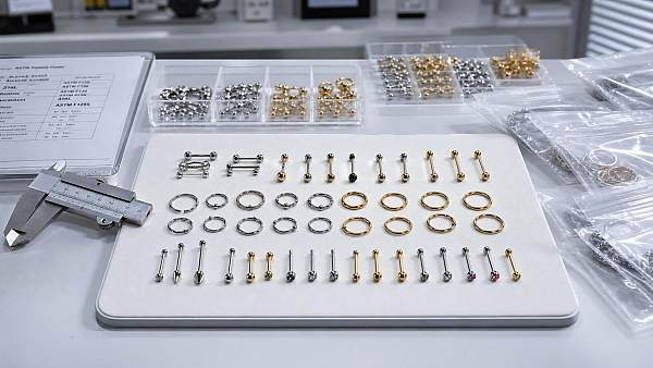 Body Piercing Jewelry Bulk Buying Guide: Materials, Sizes, and MOQ Questions
