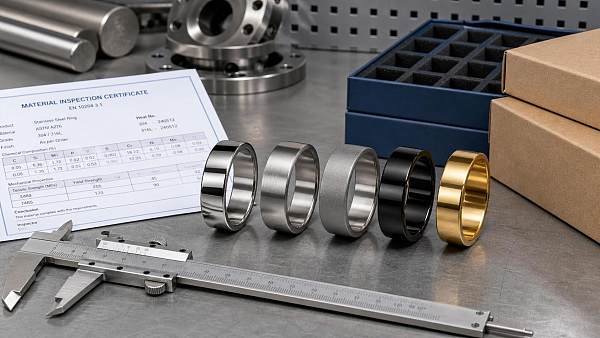 Stainless Steel Rings Bulk: 304 vs 316L, Finishes, and Custom Order Factors