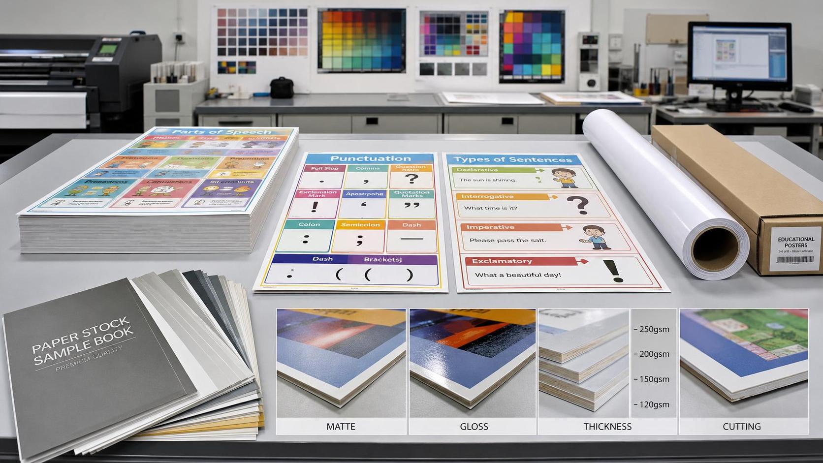 Buying Educational Posters in Bulk: Paper Options, Print Quality, and MOQ Checklist