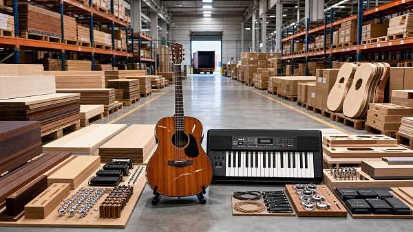 How the Musical Instrument Industry Supply Chain Affects Lead Times, Cost, and Quality