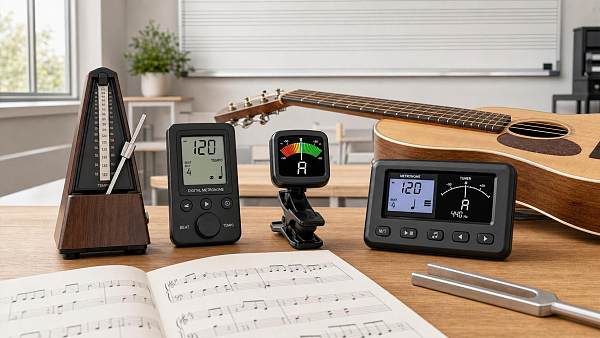 Metronomes and Tuners Explained: Types, Key Features, and Who Needs Both