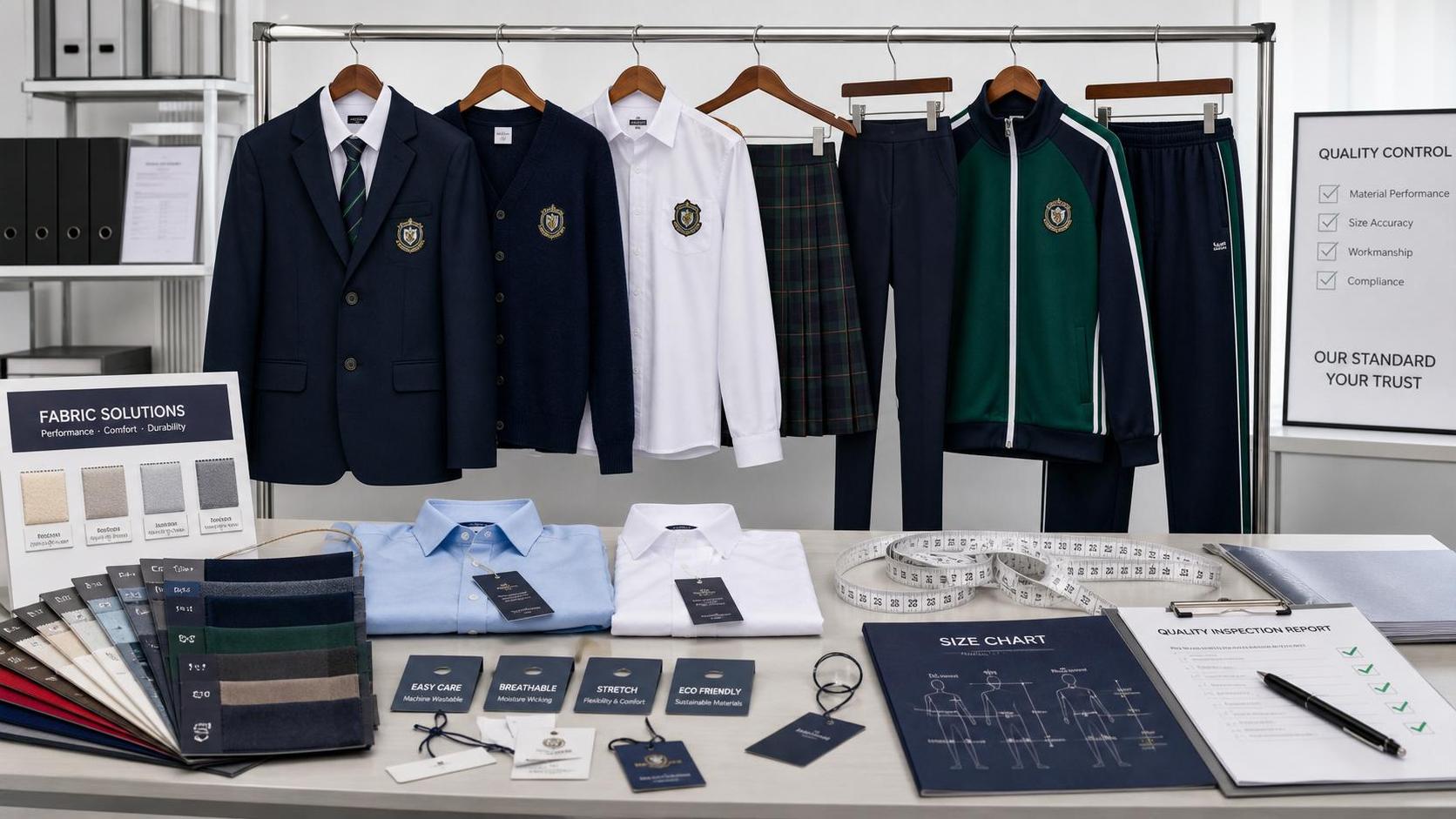 School Uniforms in Europe: Materials, Sizing, and Compliance Points for Bulk Orders