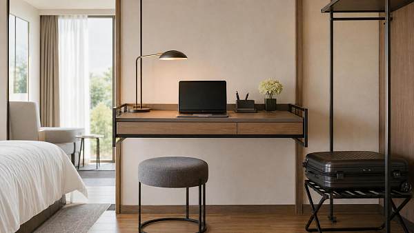 Hotel Desks: Types, Materials, and Layout Tips for Modern Guest Rooms