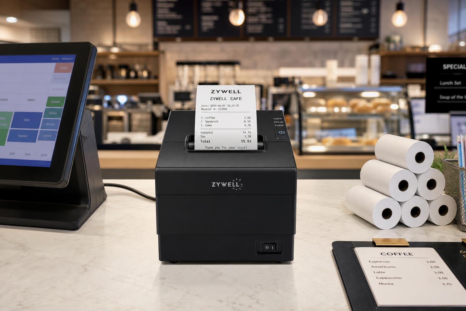 How to Choose Thermal Receipt Printers for Retail and Restaurant Counters