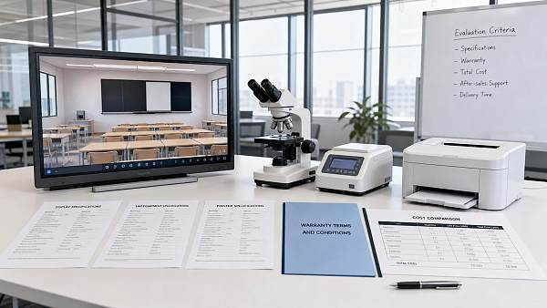 Campus Equipment Procurement Checklist: How to Compare Specs, Warranties, and Total Cost