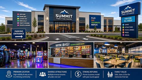 What Drives Family Entertainment Centers in the USA: Location, Revenue Mix, and Guest Demand