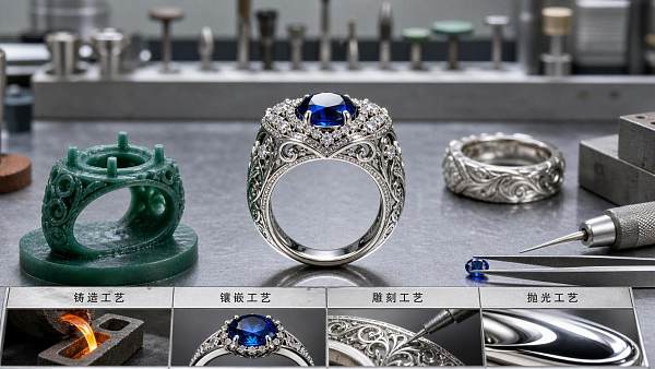 Jewelry Craftsmanship Techniques Explained: Casting, Stone Setting, Engraving, and Polishing