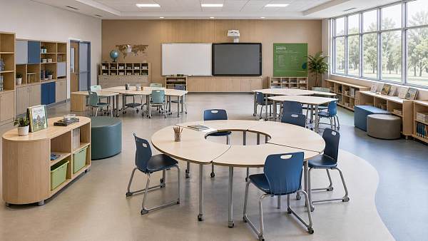 How to Choose Educational Furniture for Schools by Age Group, Layout, and Durability