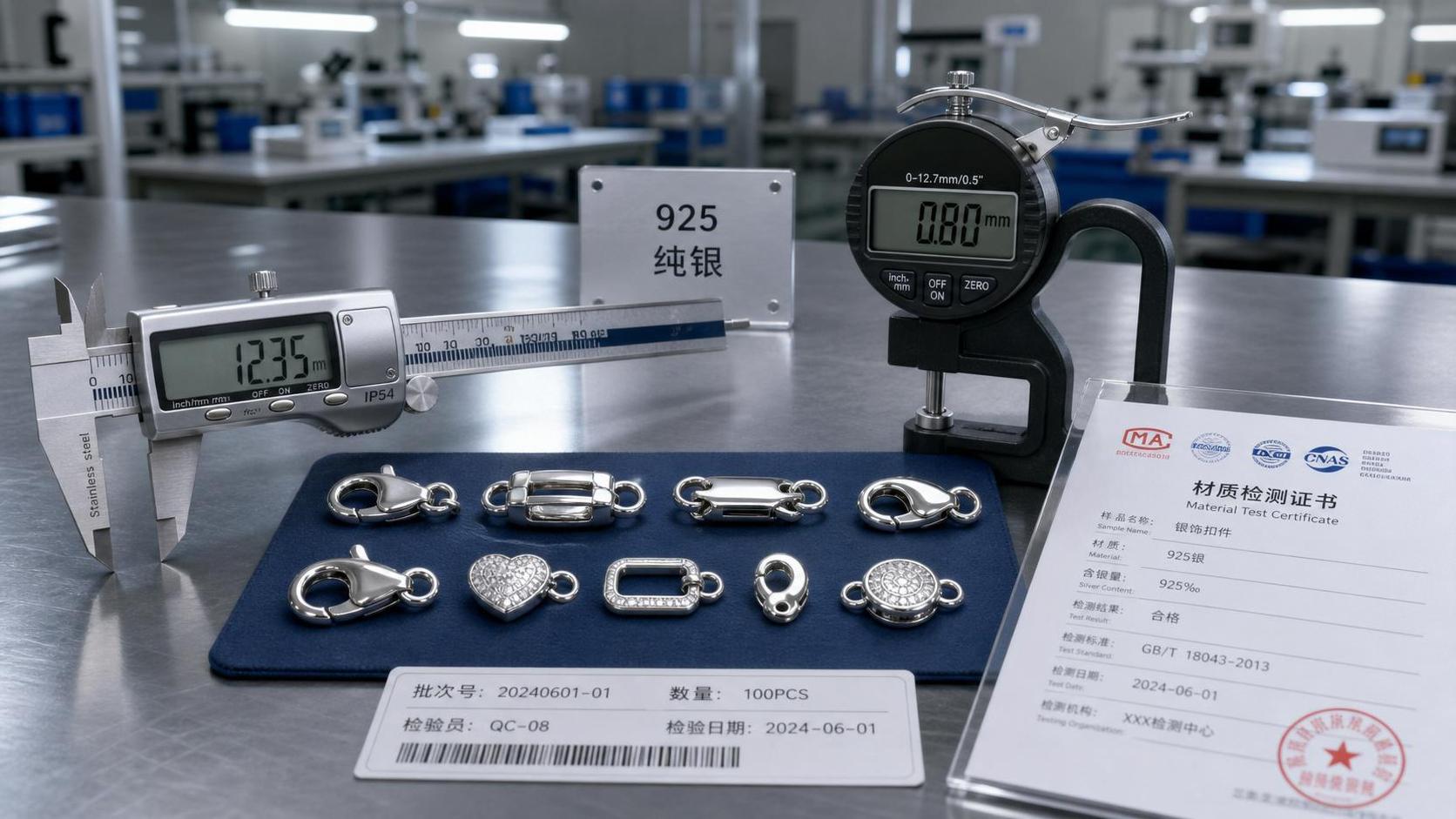 What to Check When Comparing a Sterling Silver Clasp Manufacturer