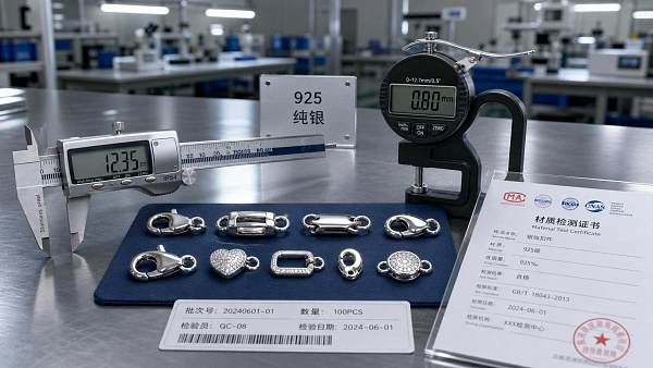 What to Check When Comparing a Sterling Silver Clasp Manufacturer