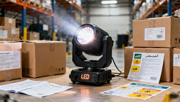 SASO Updates Stage Lighting Label Rules for LED Moving Heads