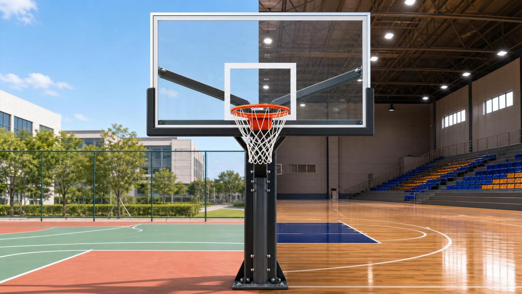 Basketball Hoops for Campuses: Which Backboard, Rim, and Mounting Type Fits Your Site?