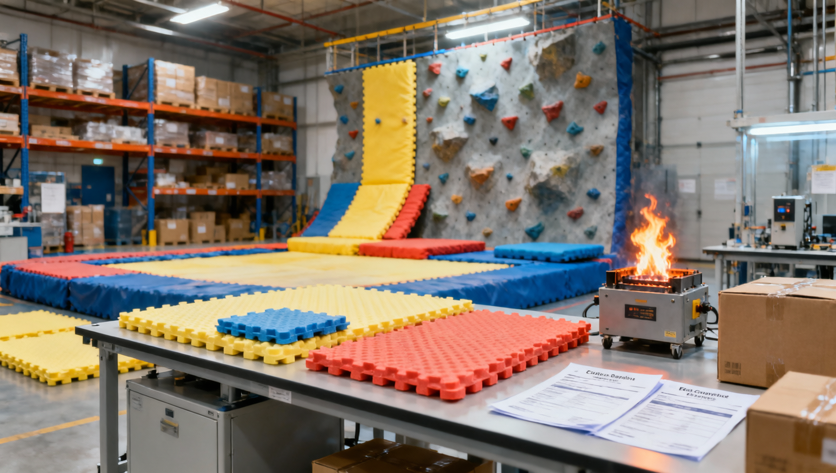 CPSC Halts Imports of Indoor Playground Soft Parts