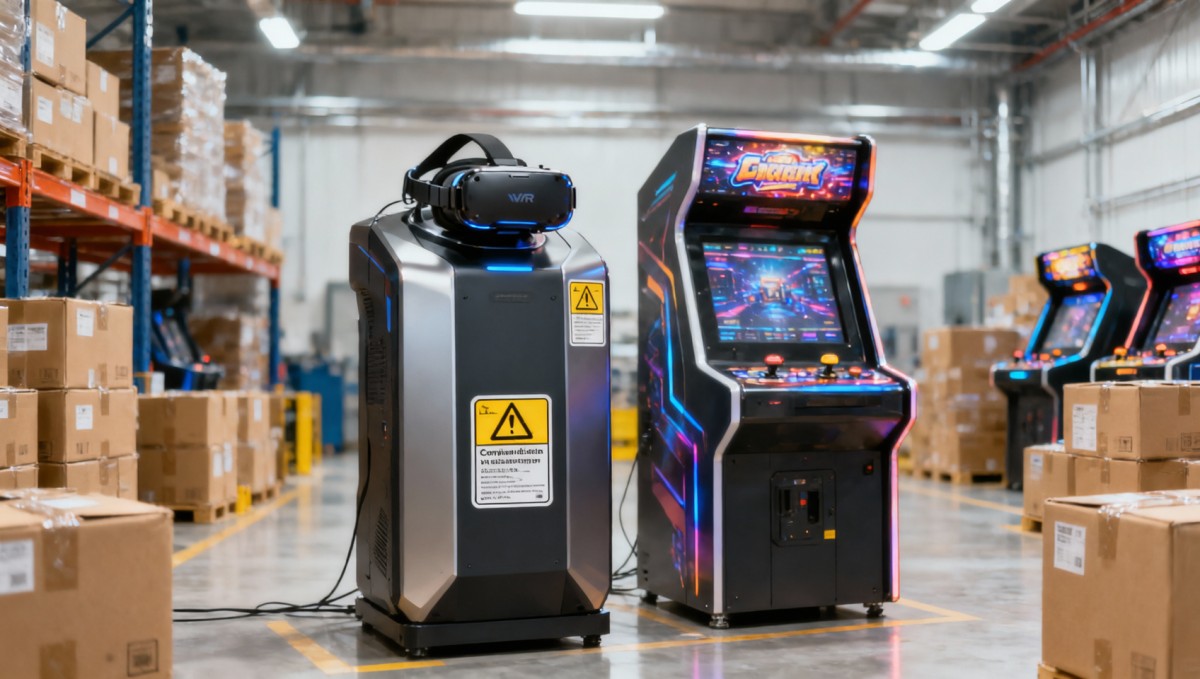 CPSC Sets New Warning Label Rule for Arcade and VR Machines