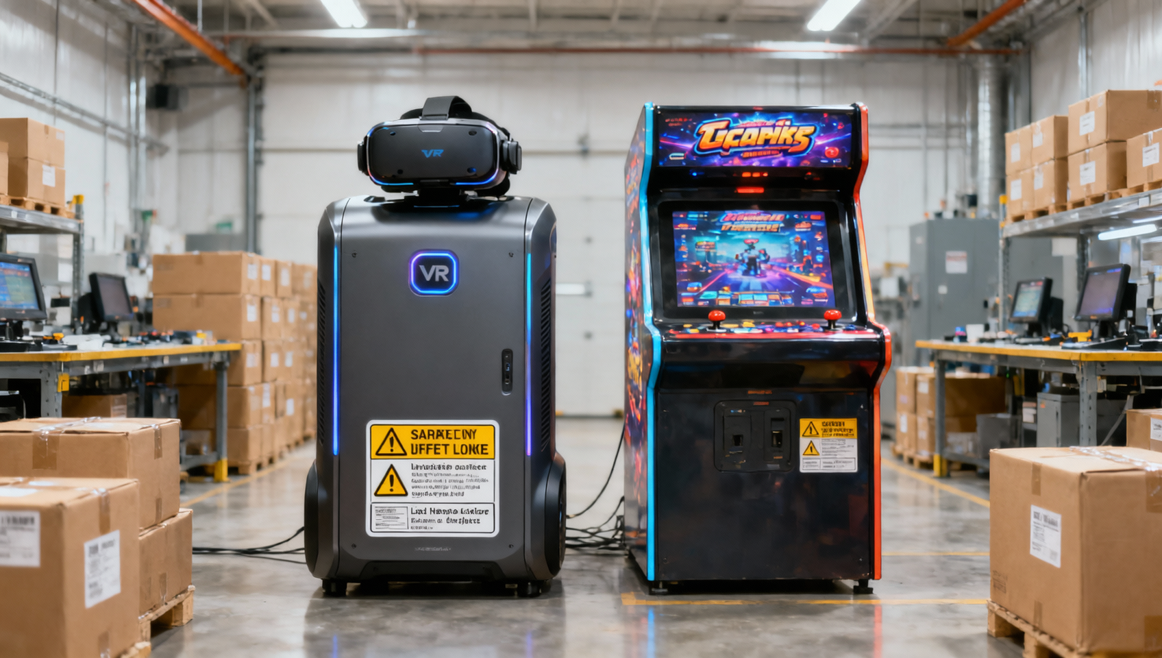CPSC Sets New Warning-Label Rule for Arcade and VR Machines