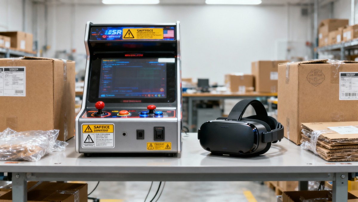 CPSC Sets New Warning Label Rule for Arcade & VR Machines