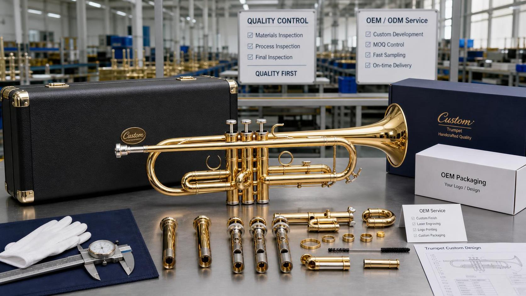 How to Evaluate a Trumpets OEM Manufacturer for Quality, MOQ, and Custom Design