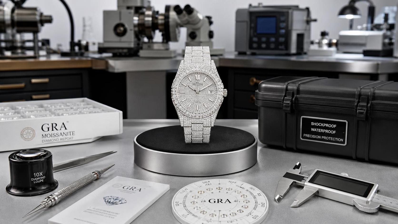 Where to Source Moissanite Iced Out Watches Wholesale Without Sacrificing Quality