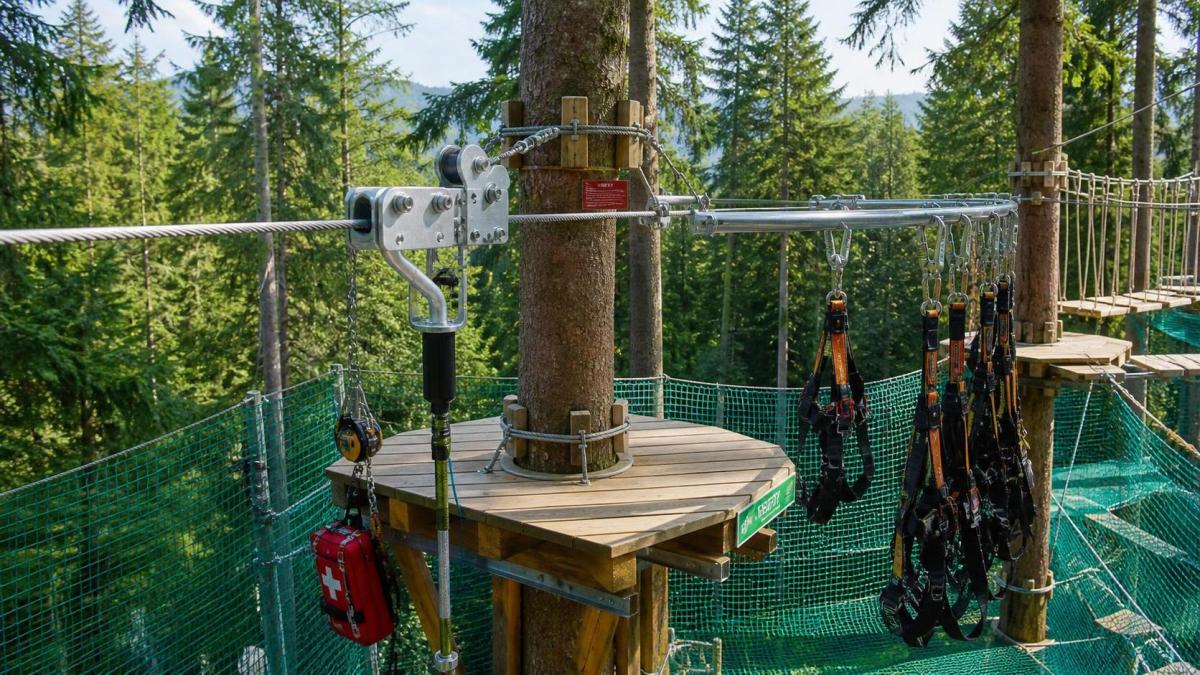 Designing Adventure Park Safety Systems for Zip Lines, Ropes Courses, and Daily Inspections Designing Adventure Park Safety Systems for Zip Lines, Ropes Courses, and Daily Inspections