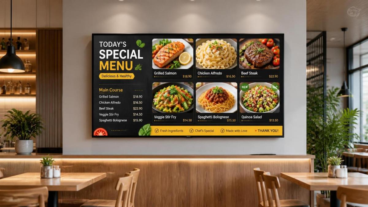 Digital Signage for Restaurants vs Printed Menus: Which Fits Your Service Model?