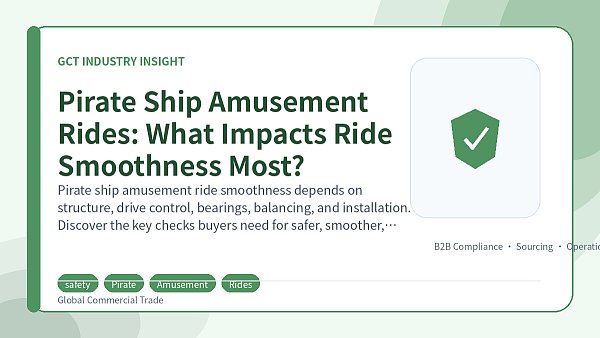 Pirate Ship Amusement Rides: What Impacts Ride Smoothness Most?