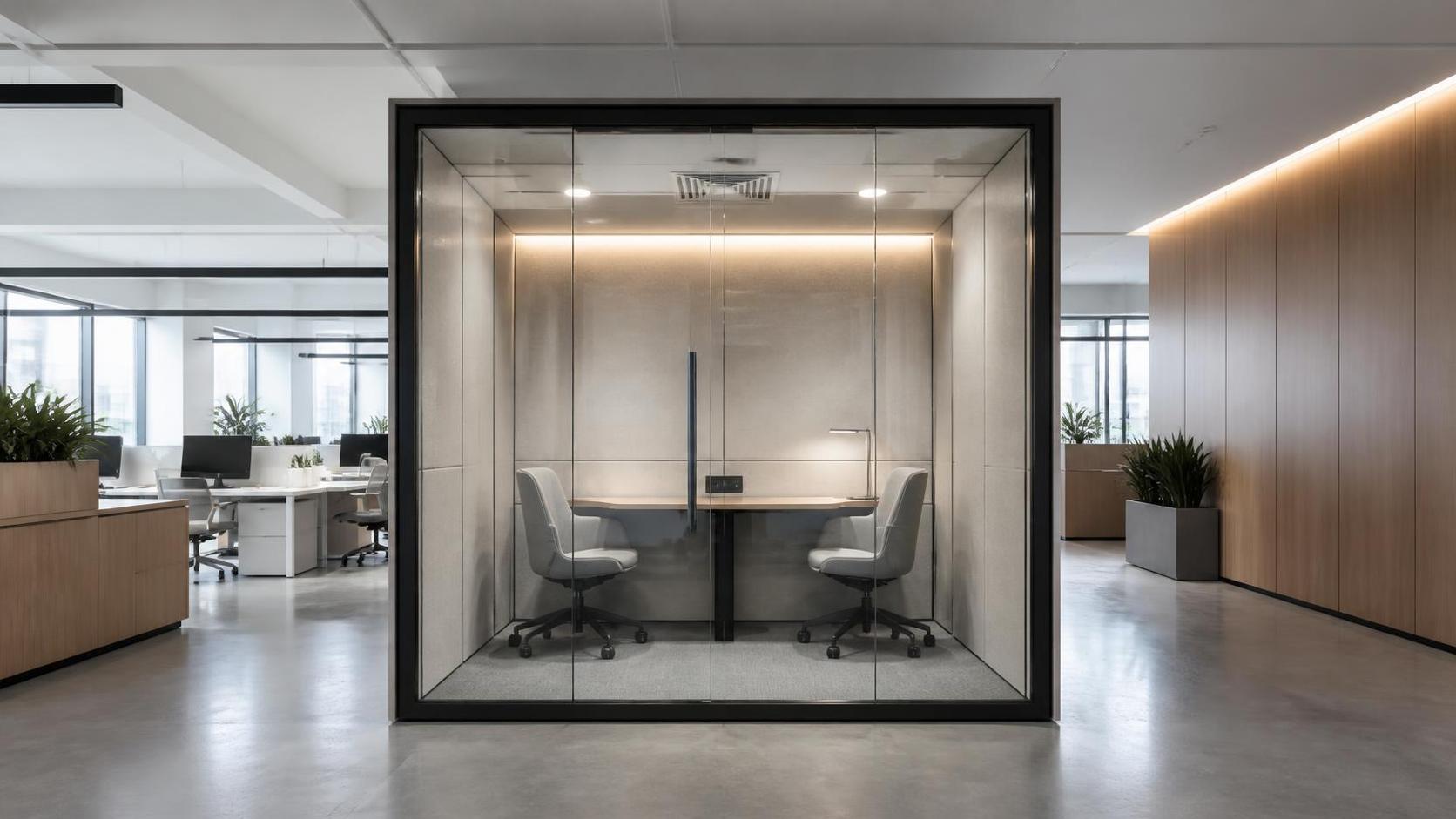 How to Choose a Glass Acoustic Office Pod for Open-Plan Workplace Privacy