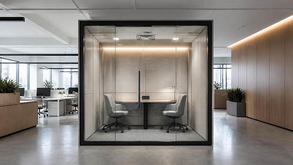 How to Choose a Glass Acoustic Office Pod for Open-Plan Workplace Privacy