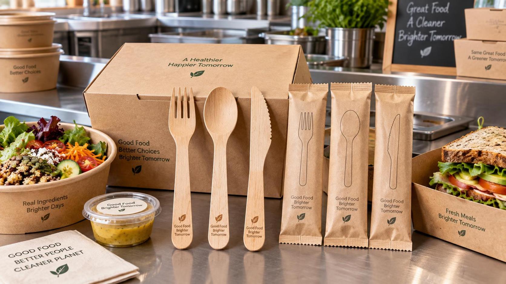How Restaurants Can Choose Disposable Wooden Cutlery for Takeout and Catering