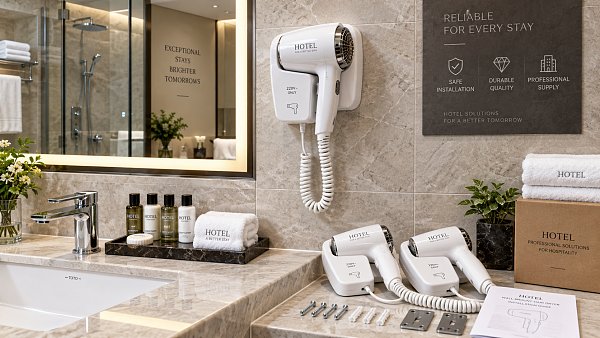 How to Evaluate a Wall-Mounted Hotel Hair Dryer Manufacturer for Bulk Projects