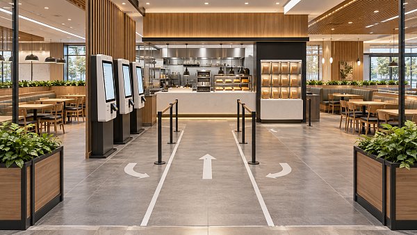 Fast-Casual Restaurant Interiors: Design Choices That Improve Speed and Guest Flow
