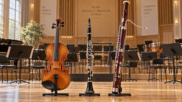 A Practical Guide to Identifying Wooden Orchestral Instruments by Family and Tone