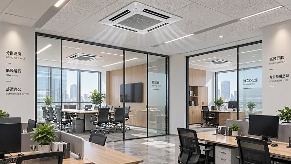 Choosing Commercial Air Conditioners for Offices: Capacity, Zoning, and Noise