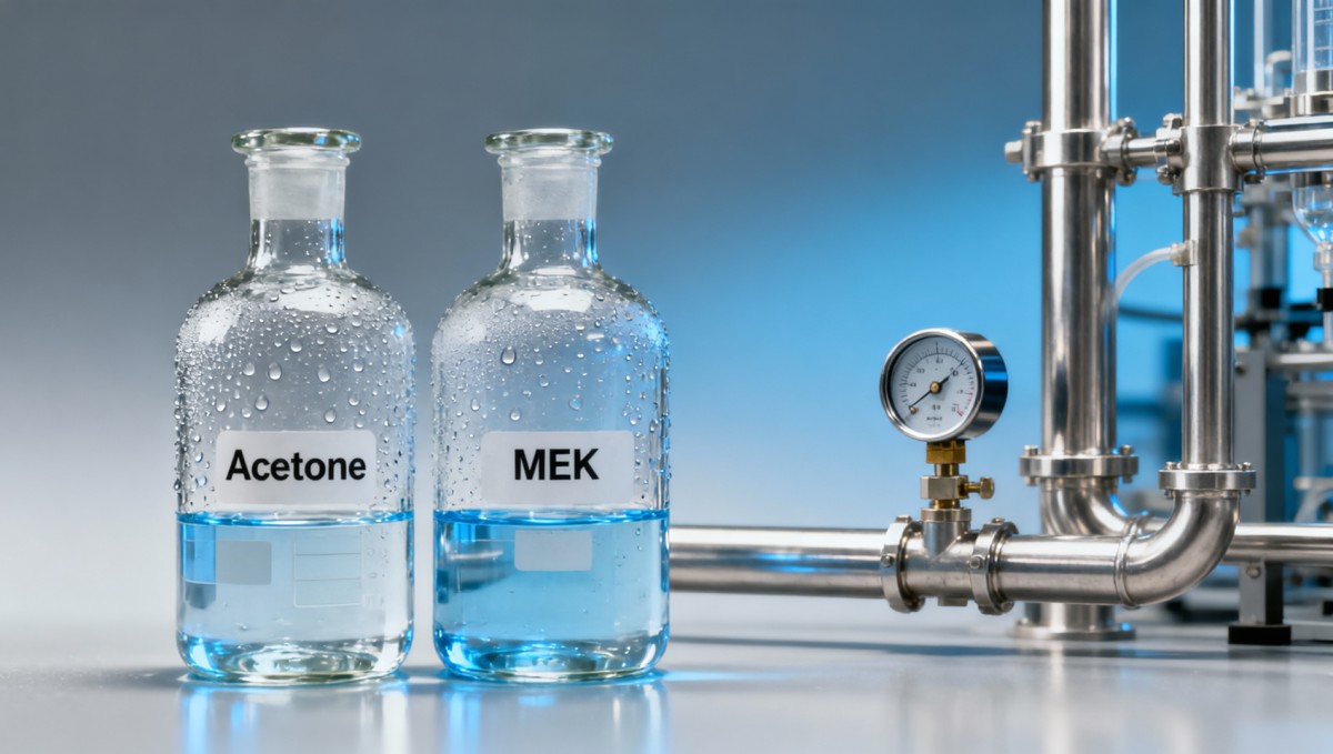 Organic solvents wholesale: Acetone vs