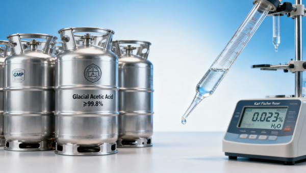 Wholesale glacial acetic acid: Why assay variance increases above 99.8%