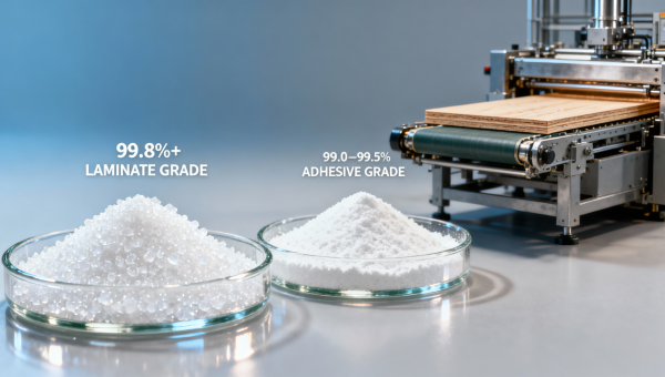 Melamine powder wholesale: What purity levels actually matter for laminates vs. adhesives? Melamine powder wholesale: What purity levels actually matter for laminates vs. adhesives?