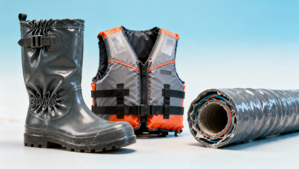 Heavy duty PVC rain gear cracks after 3 seasons — is UV stabilizer dosage the real issue?