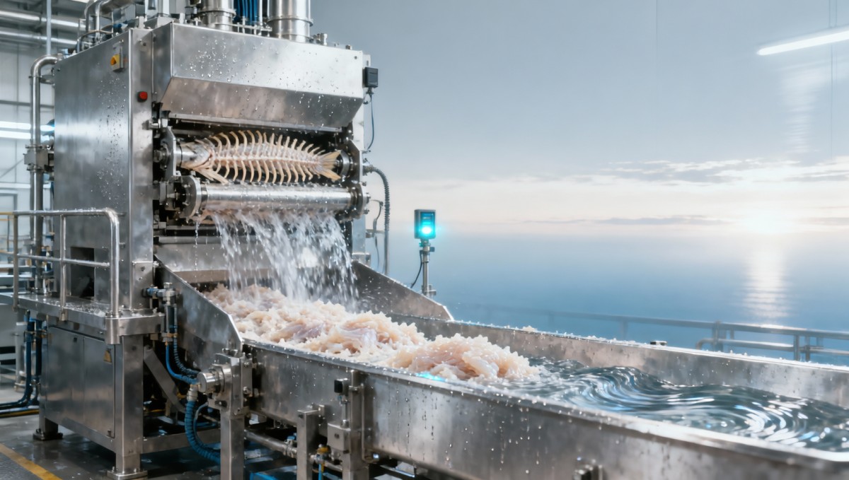 Surimi processing equipment that actually handles seasonal raw material variations Surimi processing equipment that actually handles seasonal raw material variations