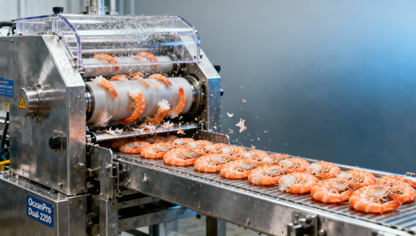 Shrimp peeling machine commercial models with real-world yield vs. brochure claims