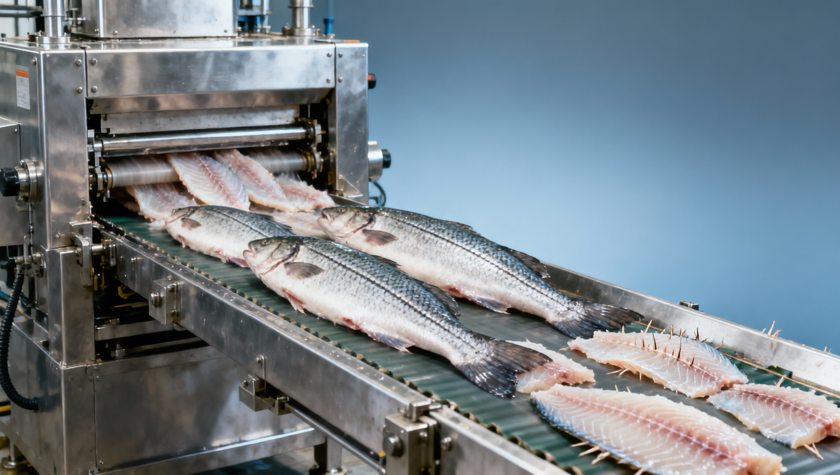 Florida Fish Machine Commercial Fish Filleting Machines for Bone-In Species
