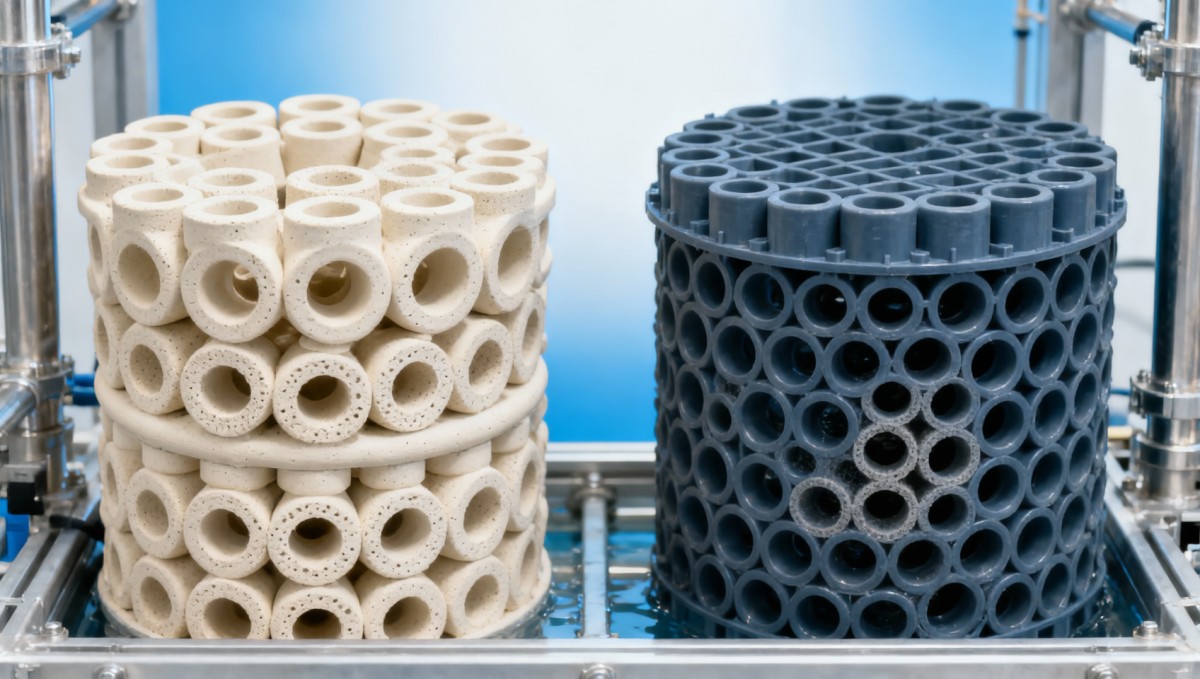 Biofilter media for RAS: Ceramic rings vs Biofilter media for RAS: Ceramic rings vs