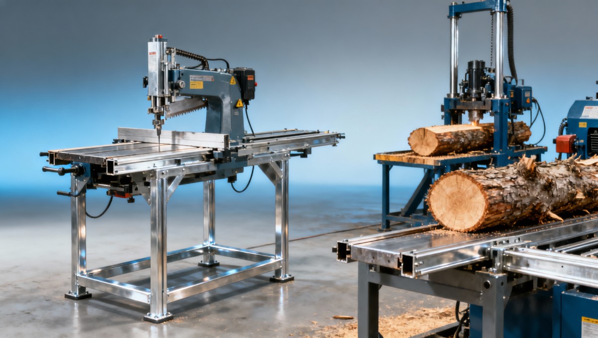 Portable sawmill manufacturer comparison: Frame rigidity vs