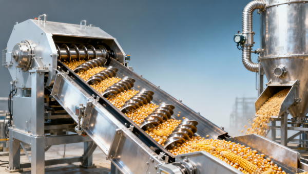 Screw conveyor for grain: When auger design fails to handle high-moisture corn Screw conveyor for grain: When auger design fails to handle high-moisture corn