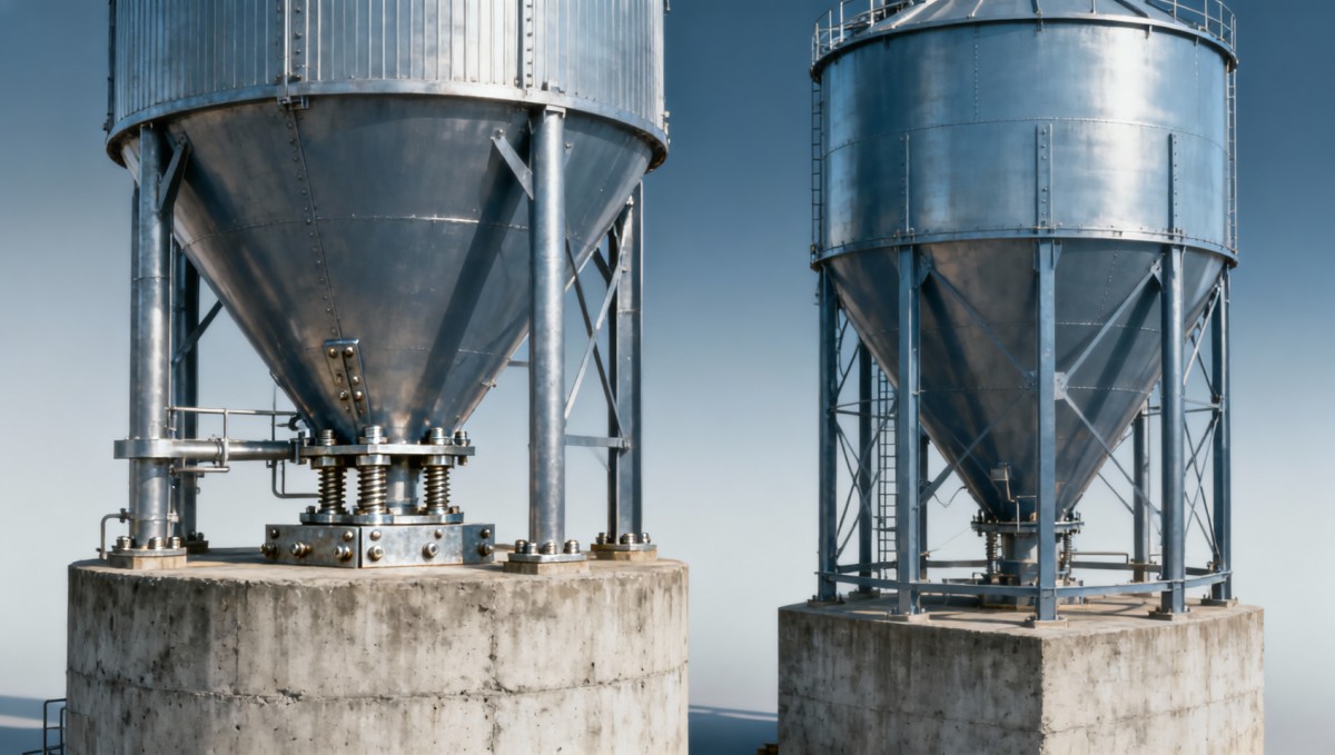 Hopper bottom grain silos: The hidden cost of retrofitting old concrete bases Hopper bottom grain silos: The hidden cost of retrofitting old concrete bases